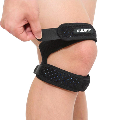 EULANT Patellar Tendon Support Strap Knee Brace Patella Stabilizer for Knee Pain Relief Dual Patella Knee Straps for Running Arthritis Jumper Tennis Injury Recovery